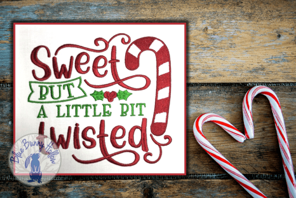 A Delightful Twist for Your Holiday Embroidery