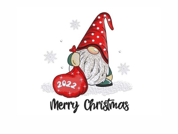A Designer's Honest Review of the Merry Christmas Gnome Embroidery Design
