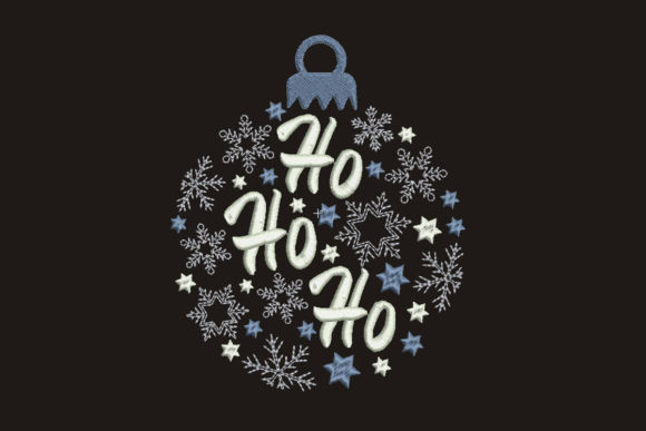 A Merchant's Review: Ho Ho Ho Christmas Embroidery Design