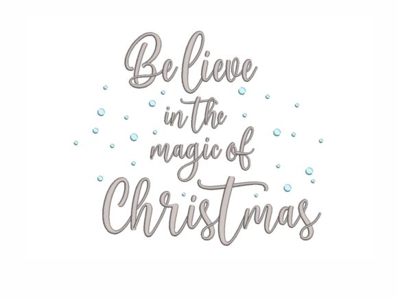Believe in the Magic: A Designer’s Review of a Festive Embroidery Pattern