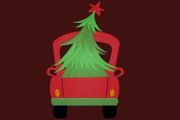 Christmas Truck Back Embroidery: A Designer's Practical Review