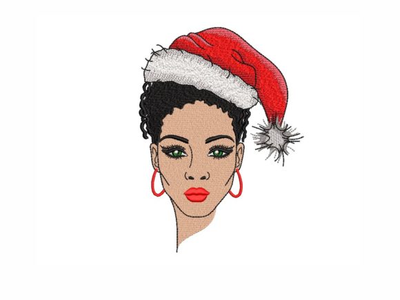 Christmas Woman Embroidery Design Review for Creators