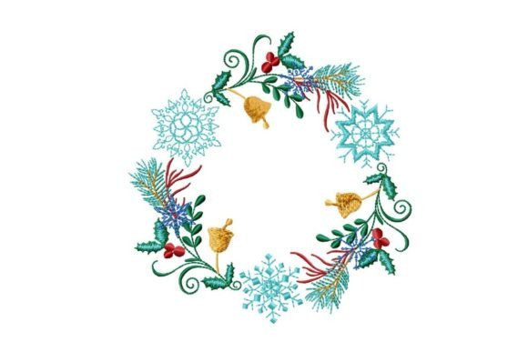 Christmas Wreath Embroidery: A Craft Fair Winner?