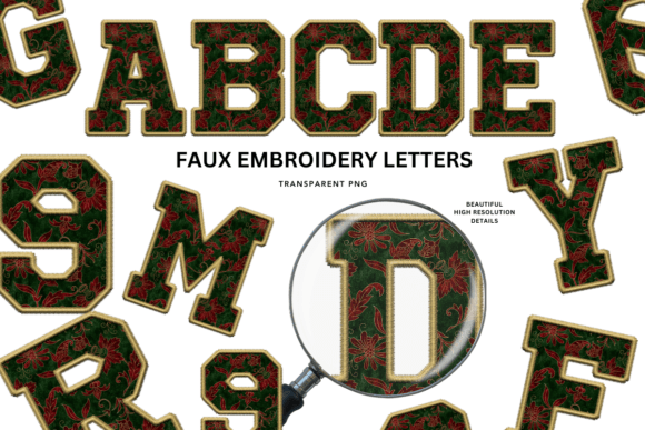 Evaluating a Christmas Alphabet Set for Your Embroidery Projects