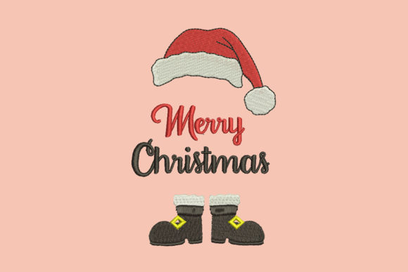 Festive Santa Embroidery for Your Holiday Creations