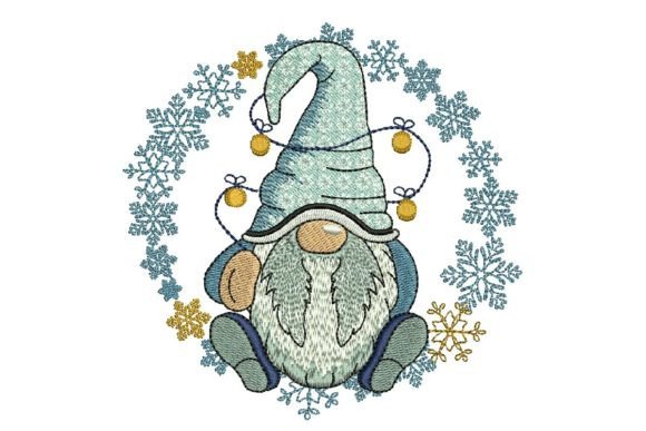 Gnome with Snowflakes: An Embroidery Designer's Apparel Review