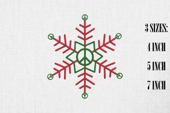 Hippie Peace Symbol Snowflake: A Design Review for Real Projects
