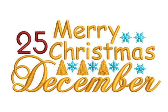 Merry Christmas 25 December: An Embroidery Designer's Holiday Review
