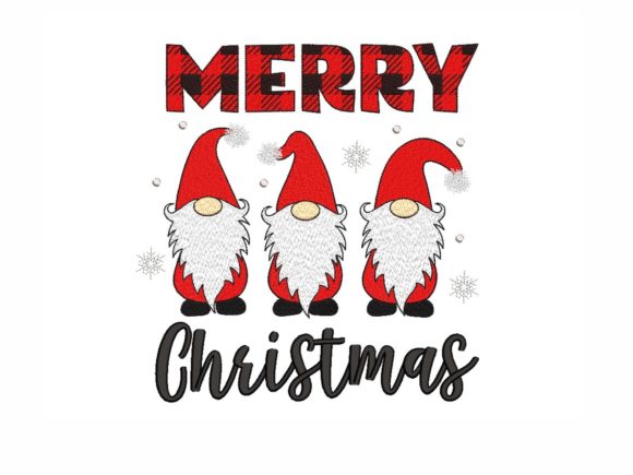 Merry Christmas Gnomes: A Festive Embroidery Review