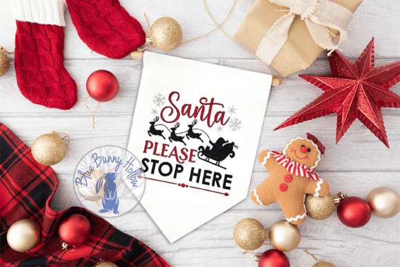 Santa Please Stop Here: A Designer's Review for Business Merchandise