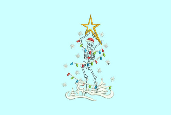 The Funny Christmas Embroidery Design for Professional Merchandise