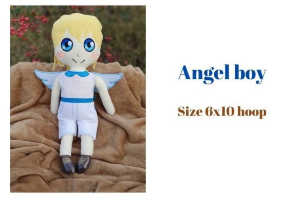 Why the Christmas Angel Boy Doll ITH is Perfect for Your Boutique Apparel